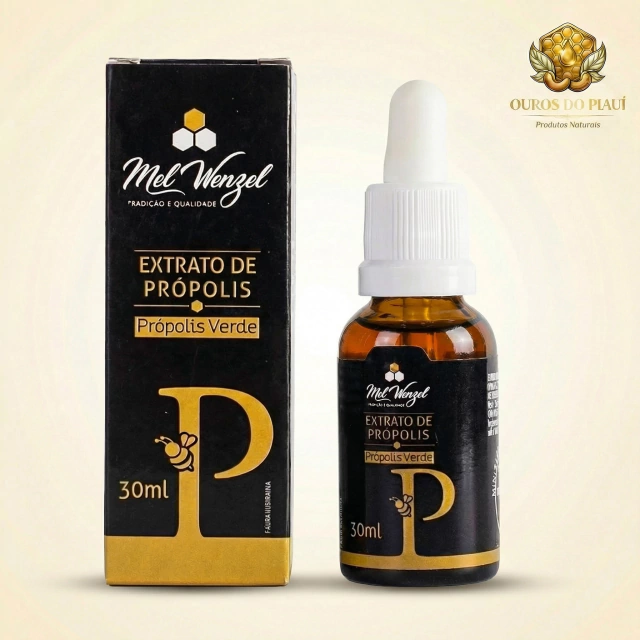 Extrato de Própolis Verde 30ml Ouros do Piauí