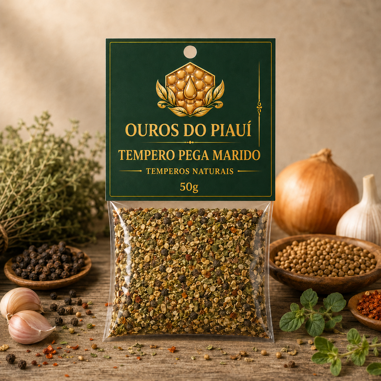 Tempero natural Pega Marido Ouros do Piauí